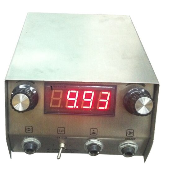 Mercury Stainless Steel Dual Digital LCD Power Supply