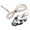 Finger Touch Stainless Steel Skull foot Switch