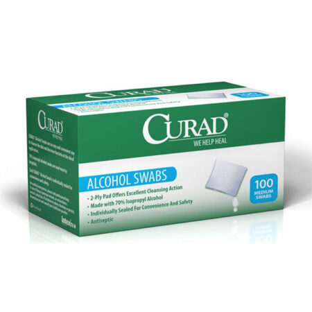Alcohol Swabs, 100-Count
