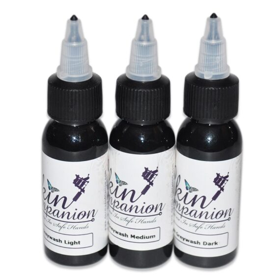 Skin Companion Graywash Set Tattoo Ink (Set of 3)