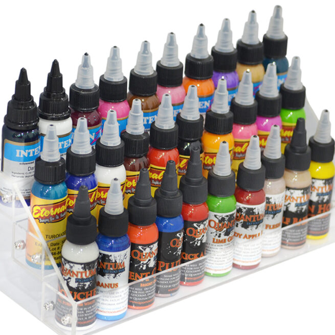 Tattoo Ink Display Stand 5tier and 3tier counter top display Aarika