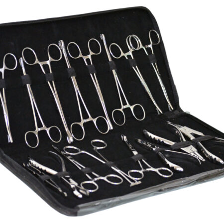 16 pc Stainless Steel Piercing Tool Kit