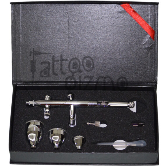 Felcon Micro Flexi Cup Airbrush (AG-186) Set 0.2mm-0.3mm & 0.5mm Dual Action Gravity Feed Airbrush