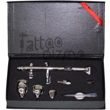 Felcon Micro Flexi Cup Airbrush (AG-186) Set 0.2mm-0.3mm & 0.5mm Dual Action Gravity Feed Airbrush