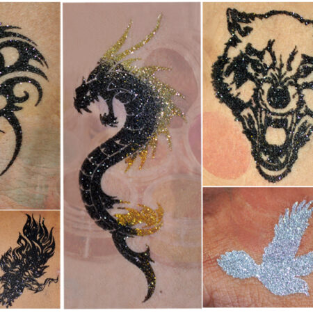 Glitter Tattoo Kit by AEROGRAPH BODY ART