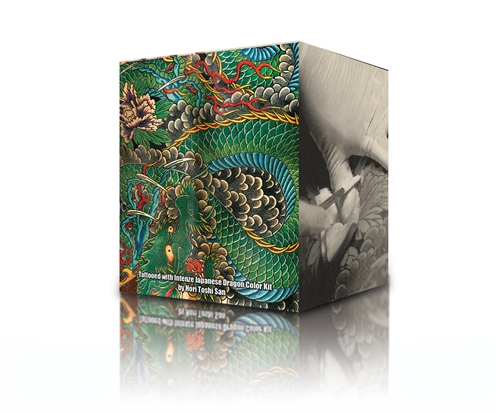 Intenze Japaneze Dragon 6 Color Set Tattoo Ink (1 Oz Each Color)