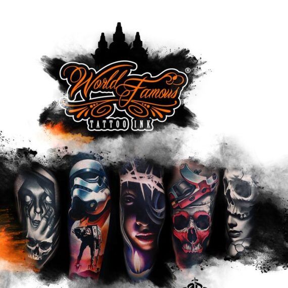 World Famous Tattoo Ink 1 Oz Bottle