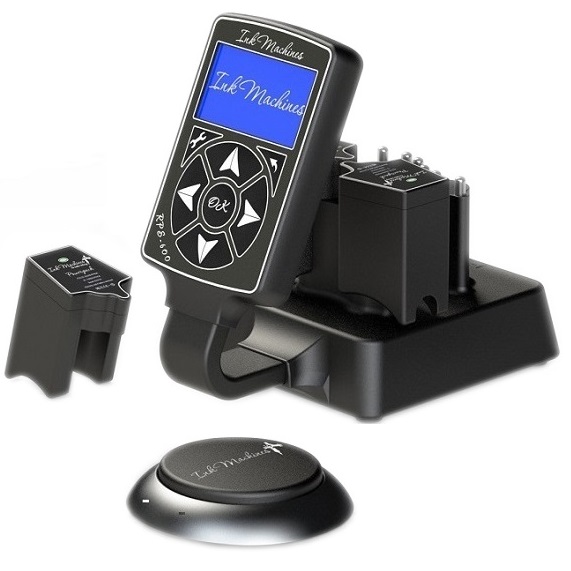 RPS-600 Wireless Power Supply Foot Switch Set from Ink Machines Sweden