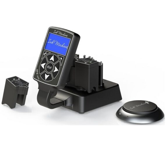 RPS-600 Wireless Power Supply Foot Switch Set from Ink Machines Sweden