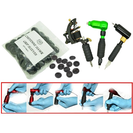 Cheyenne Tattoo Grip Covers/Sleeves 100 PCS/Bag