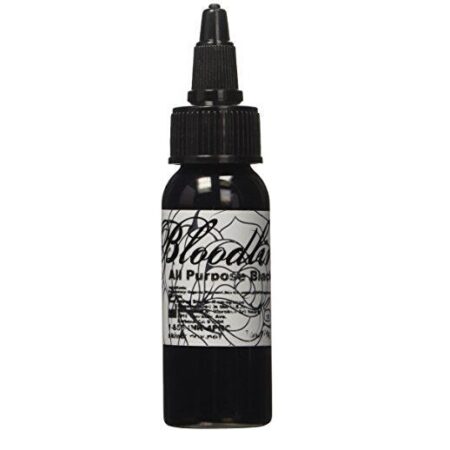 Bloodline All Purpose Black Tattoo Ink from SkinCandy 1Oz Bottle