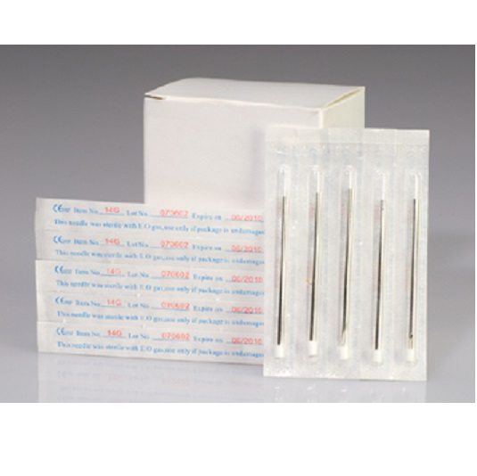 Sterilized High Quality Piercing Needles