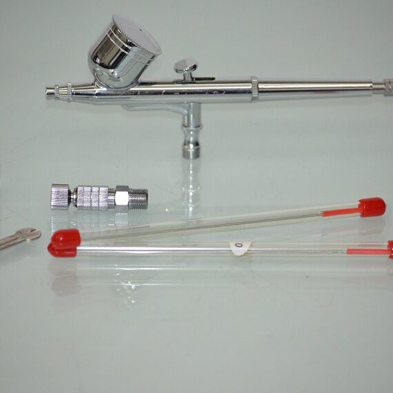 Phoenix Suite Airbrush (AG-130S) Set 0.2mm , 0.3mm & 0.5mm Dual Action Gravity Feed Airbrush