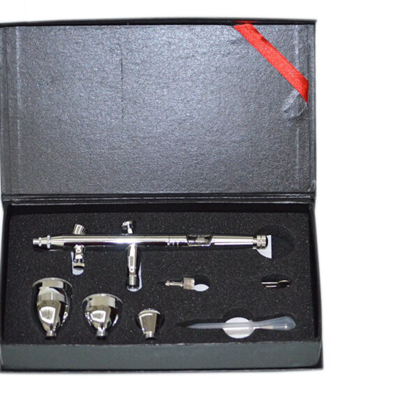 Felcon Micro Flexi Cup Airbrush (AG-186) Set 0.2mm-0.3mm & 0.5mm Dual Action Gravity Feed Airbrush