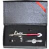 Alba Small Cup Airbrush (AG-136B) Set 0.2mm-0.4mm, Dual Action Gravity Feed Airbrush
