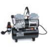 Airbrush Mini Oil-Less Air-Compressor with Tank (Double Piston)