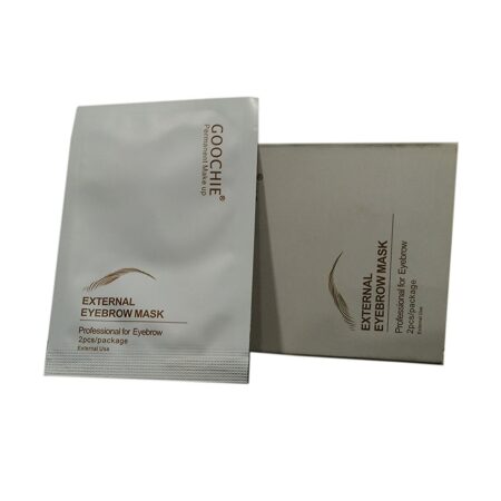 Goochie Permanent Make Up External Painless Mask For Eyebrow, (2 pcs/bag x 10 Package)