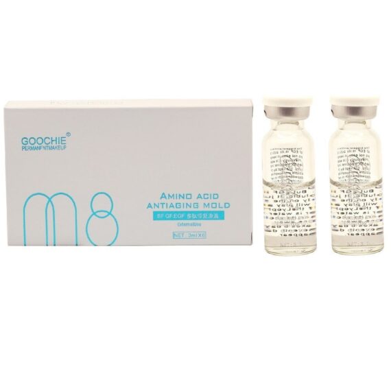 Goochie Permanent Makeup Amino Acid Antiaging Mold (BF GF EGF) Net 3ml x 6
