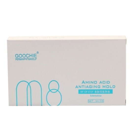 Goochie Permanent Makeup Amino Acid Antiaging Mold (BF GF EGF) Net 3ml x 6