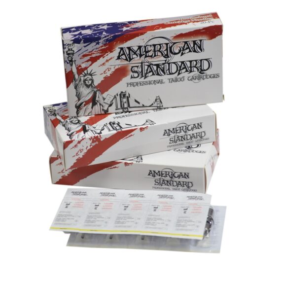 American Standard Tattoo Cartridge Needles (Box of 20)