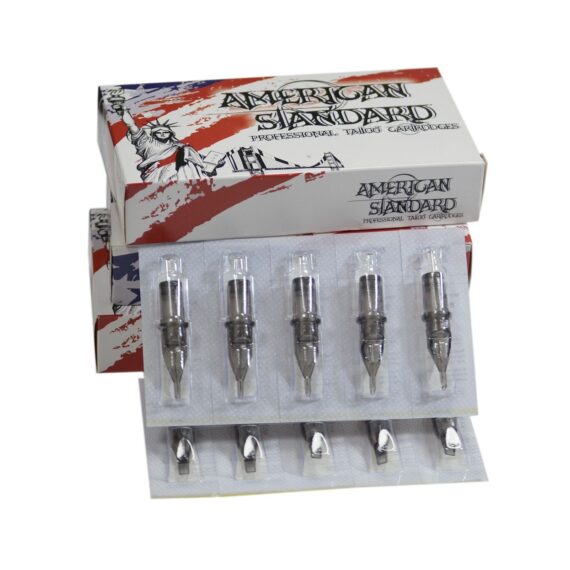 American Standard Tattoo Cartridge Needles (Box of 20)