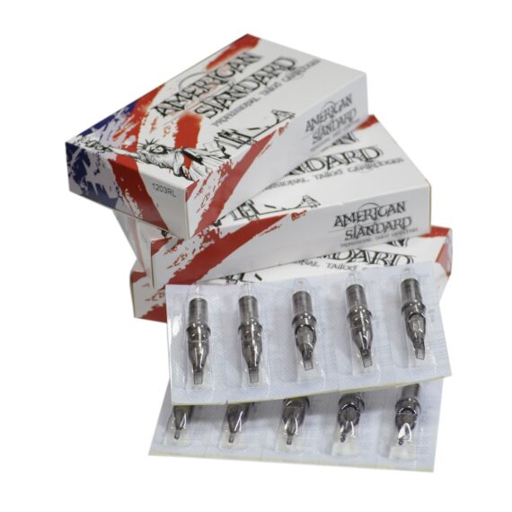 American Standard Tattoo Cartridge Needles (Box of 20)