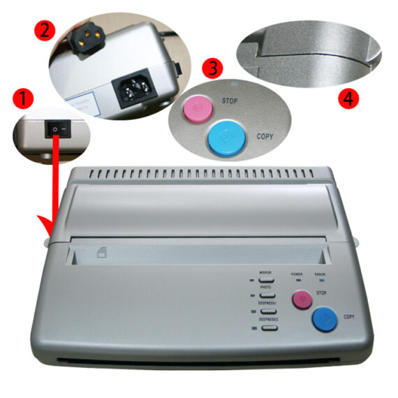 Manual Thermal Printer-Stencil Maker