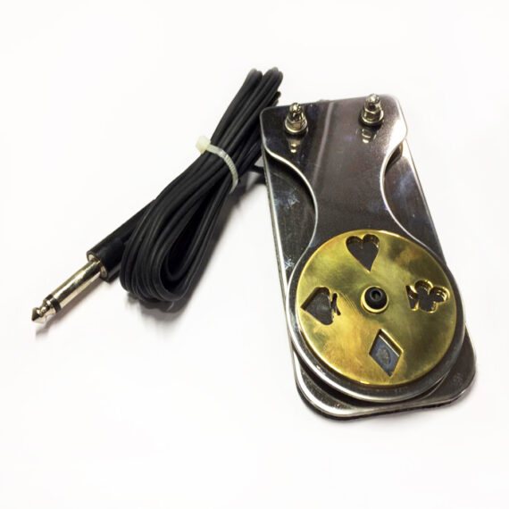 Antique Steel Heavy Rectangle Foot Switch