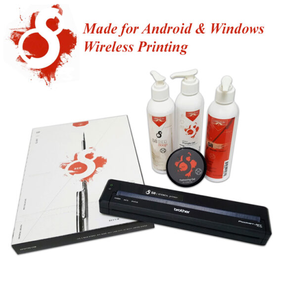 S8 Thermal Stencil Printer-Wireless / Bluetooth