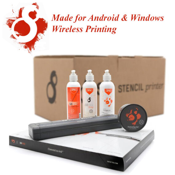 S8 Thermal Stencil Printer-Wireless / Bluetooth
