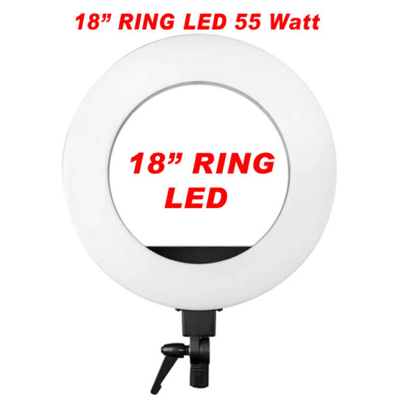 Big LED 18 inch Ring Light with Tripod Floor Stand (55 Watt)