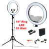 Big LED 18 inch Ring Light with Tripod Floor Stand (55 Watt)