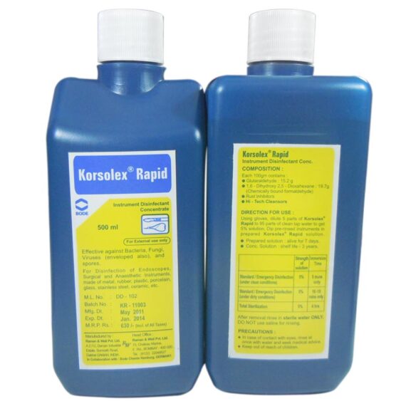 Korsolex Disinfectant for heat-sensitive instruments