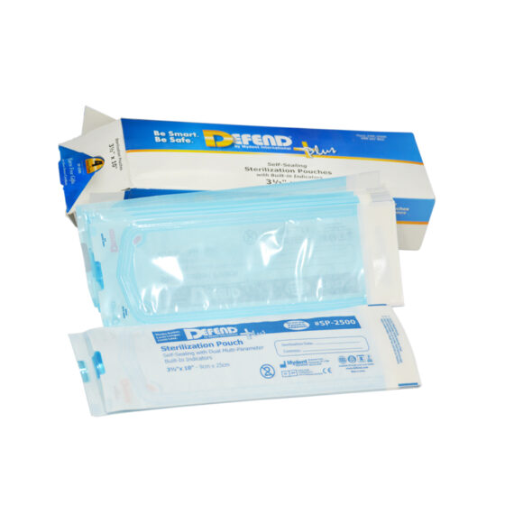 Defend+ Self Sealing Sterilization Pouches