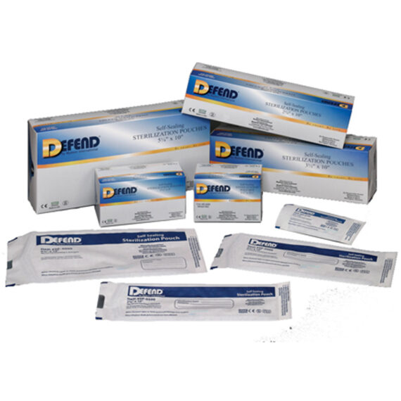 Defend+ Self Sealing Sterilization Pouches