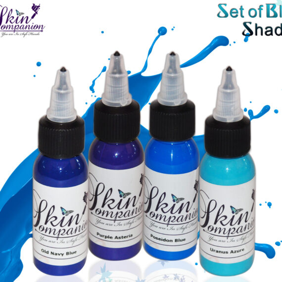 Skin Companion Tattoo Ink (Made in USA) 1 Oz Bottle