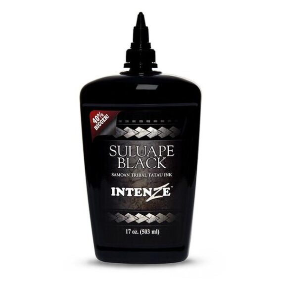 Intenze Suluape Black Samoan Tribal Tattoo Ink (17 oz)