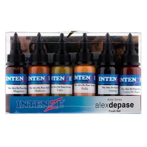 Intenze Alex De Pase Advanced Fleshtone Series 6 Color Set (1 Oz Each Color)