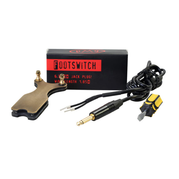 Gizmo Antique Footswitch Brass Heavy With Screwdriver