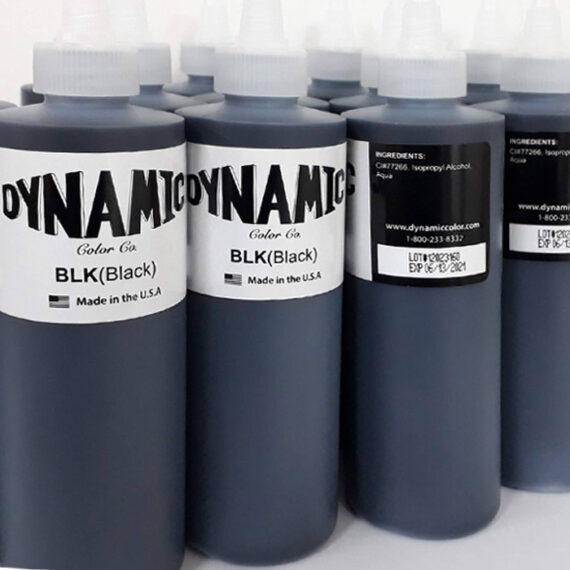 Dynamic BLK (Black) Tattoo Ink