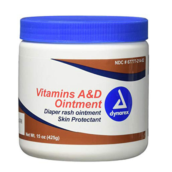 Dynarex Vitamins A & D Ointment Jar (15oz. (425g)