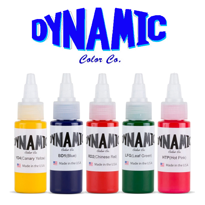 Dynamic Tattoo Ink Candy Color Ink Set - 1oz – Tattoo Unleashed