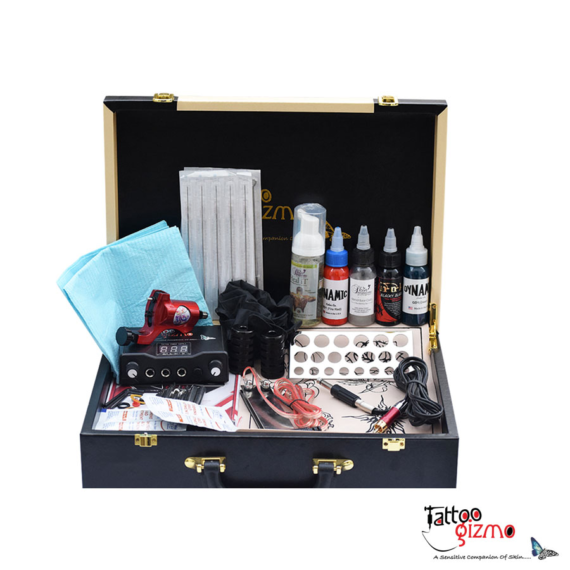 Tattoo Gizmo Nova Rotary Machine with Binary Power Supply Kit