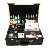 Tattoo Gizmo Primus Style Direct Drive Rotary Machine and one Coil with Rainbow Power Supply Kit