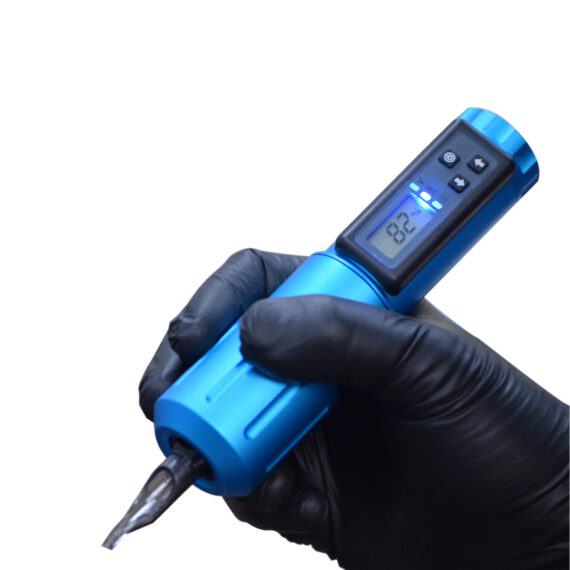 Utopian Kabellos V1 Wireless Tattoo Pen Machine(Blue)