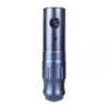 Falcon1 Professional Single Button Wireless Tattoo Machine(Round Grip Blue)