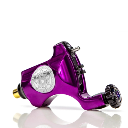 Bishop V6 Rotary Machine - RCA Cord (BP3R Beatnik Purple -3.5 mm)