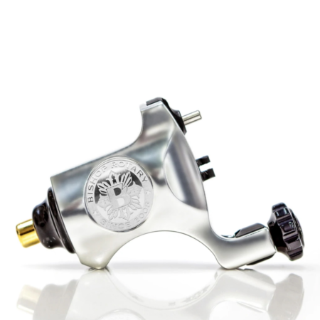 Bishop V6 Rotary Machine - RCA Cord (PS4R Platinum Silver - 4.2 mm)