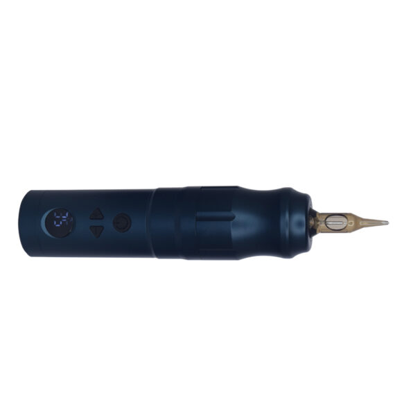 Falcon 3 Wireless Tattoo Pen Machine ( Round Grip Blue)