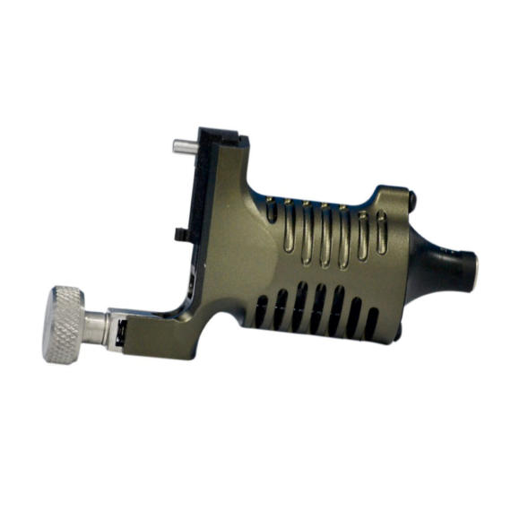 Deutschland Silent Rotary Cut Design Tattoo Machine (Black)